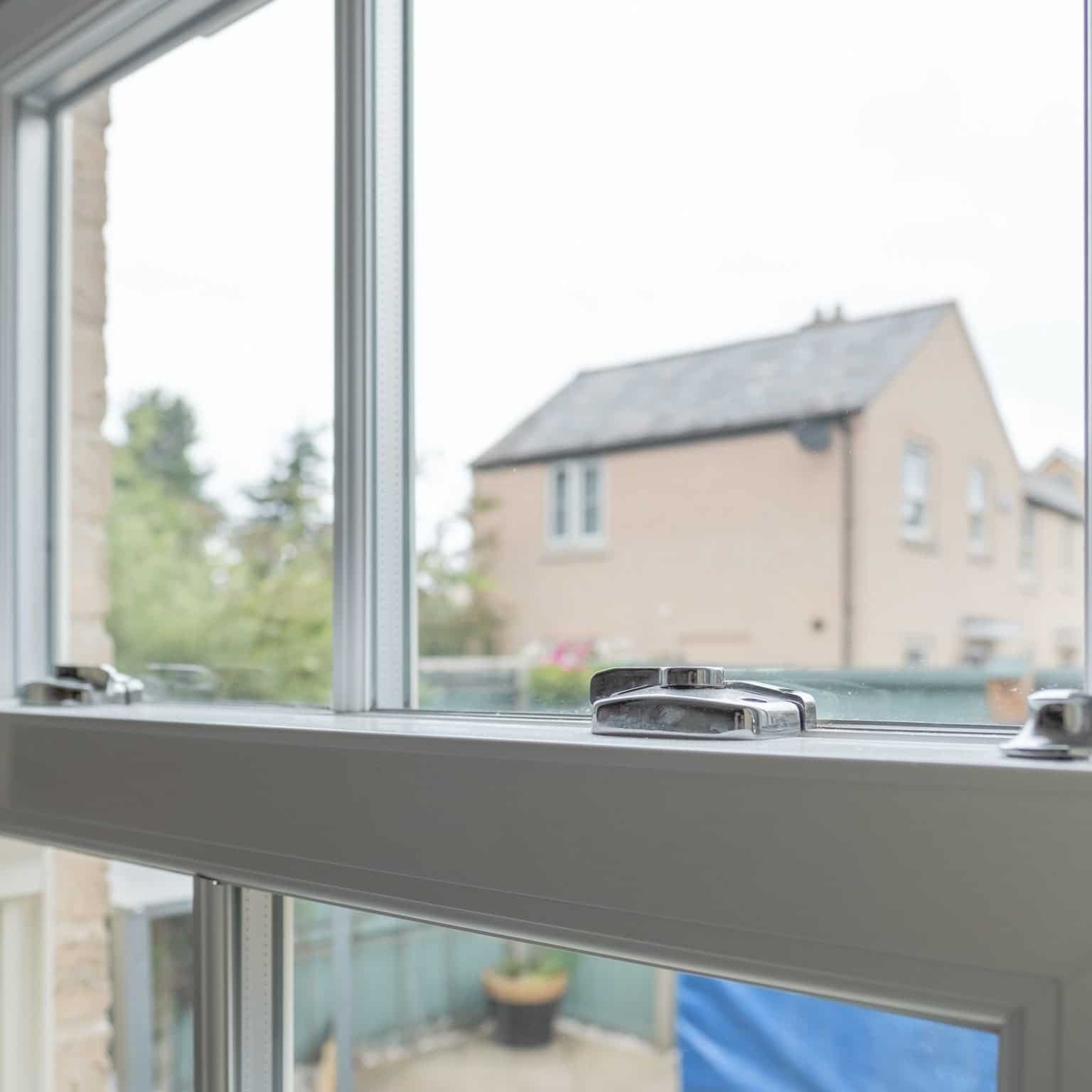 inside view of sash window