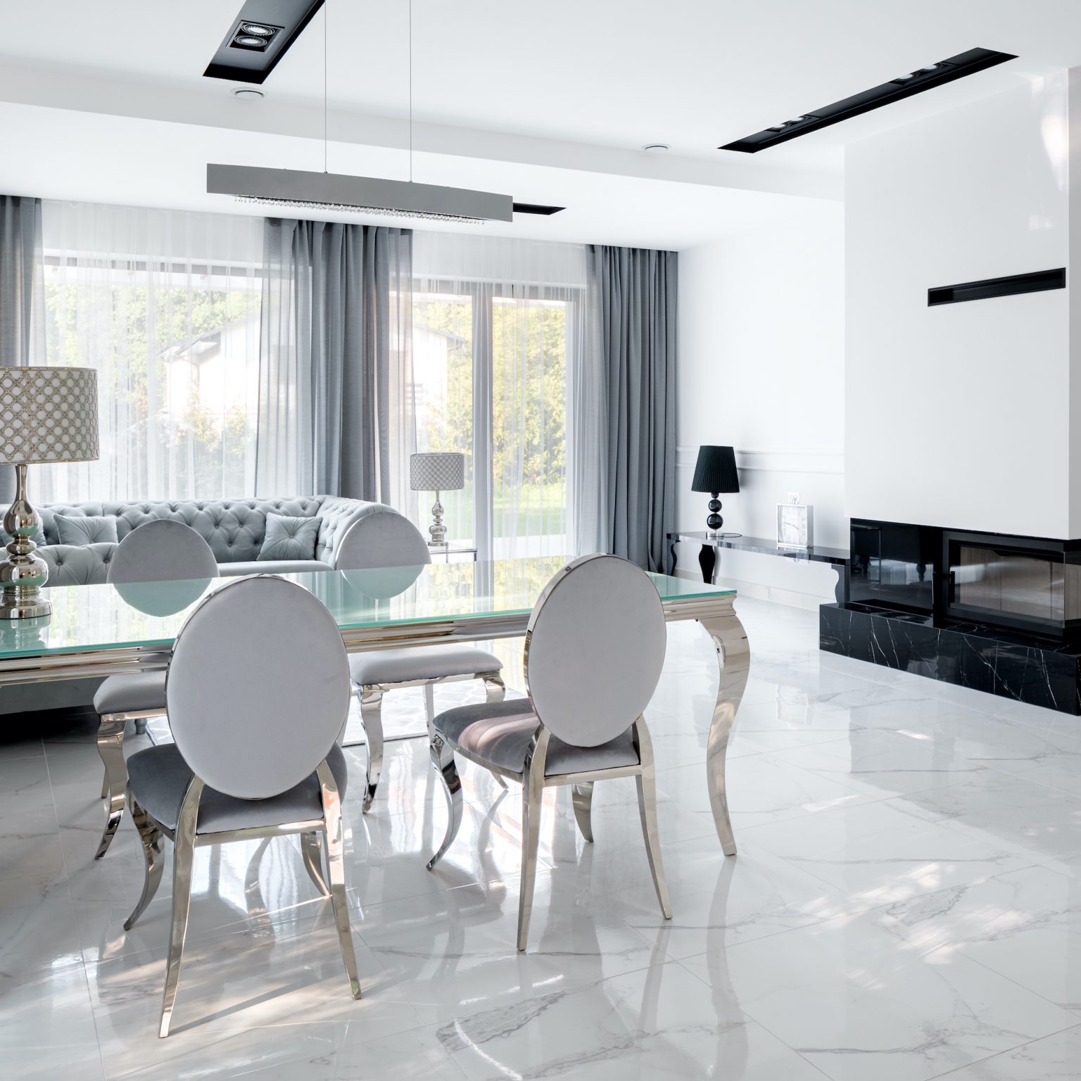 silver Schuco AWS 70 SC