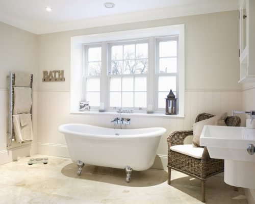 glass options for bathrooms