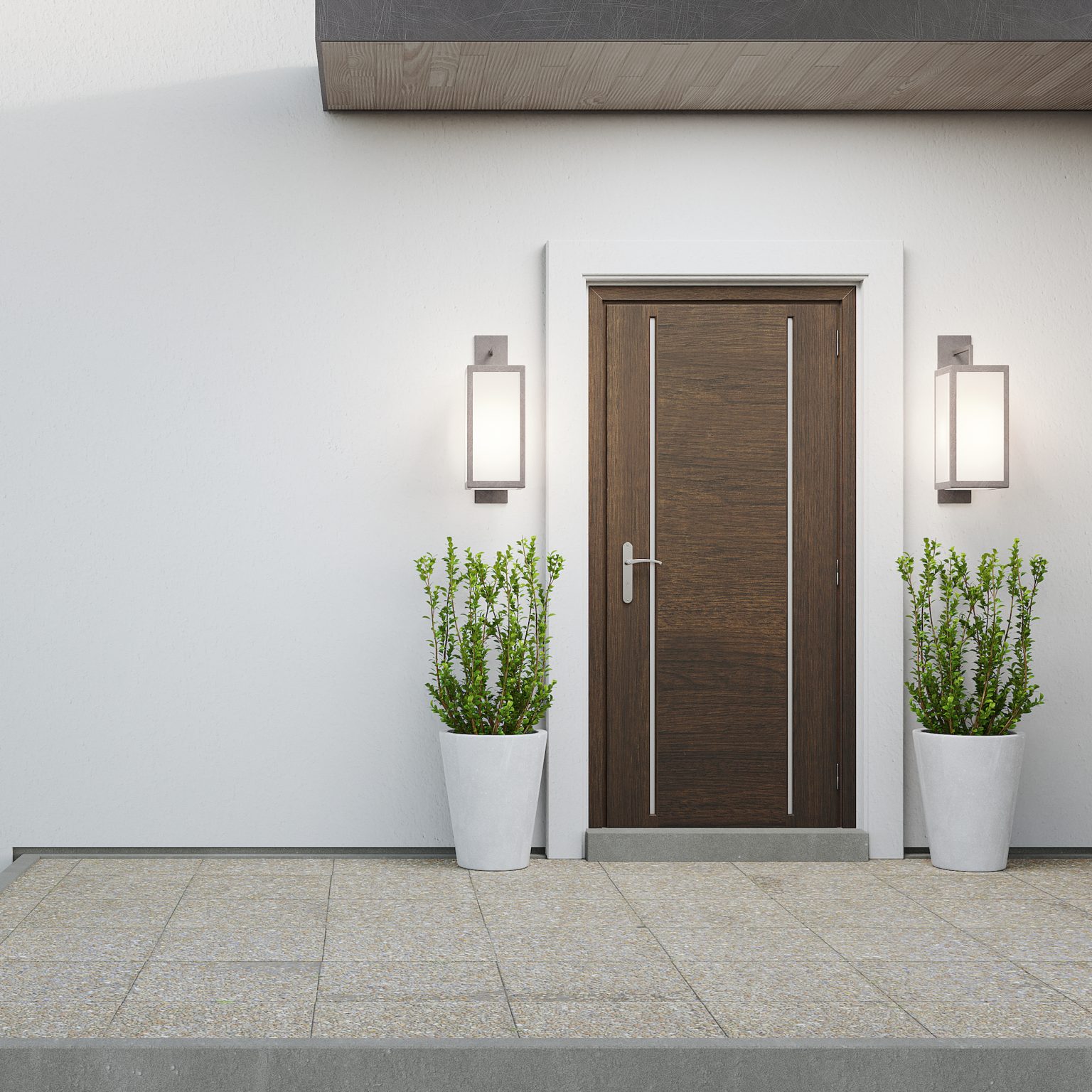 bespoke timber front door