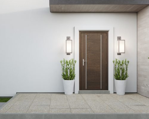 bespoke timber front door