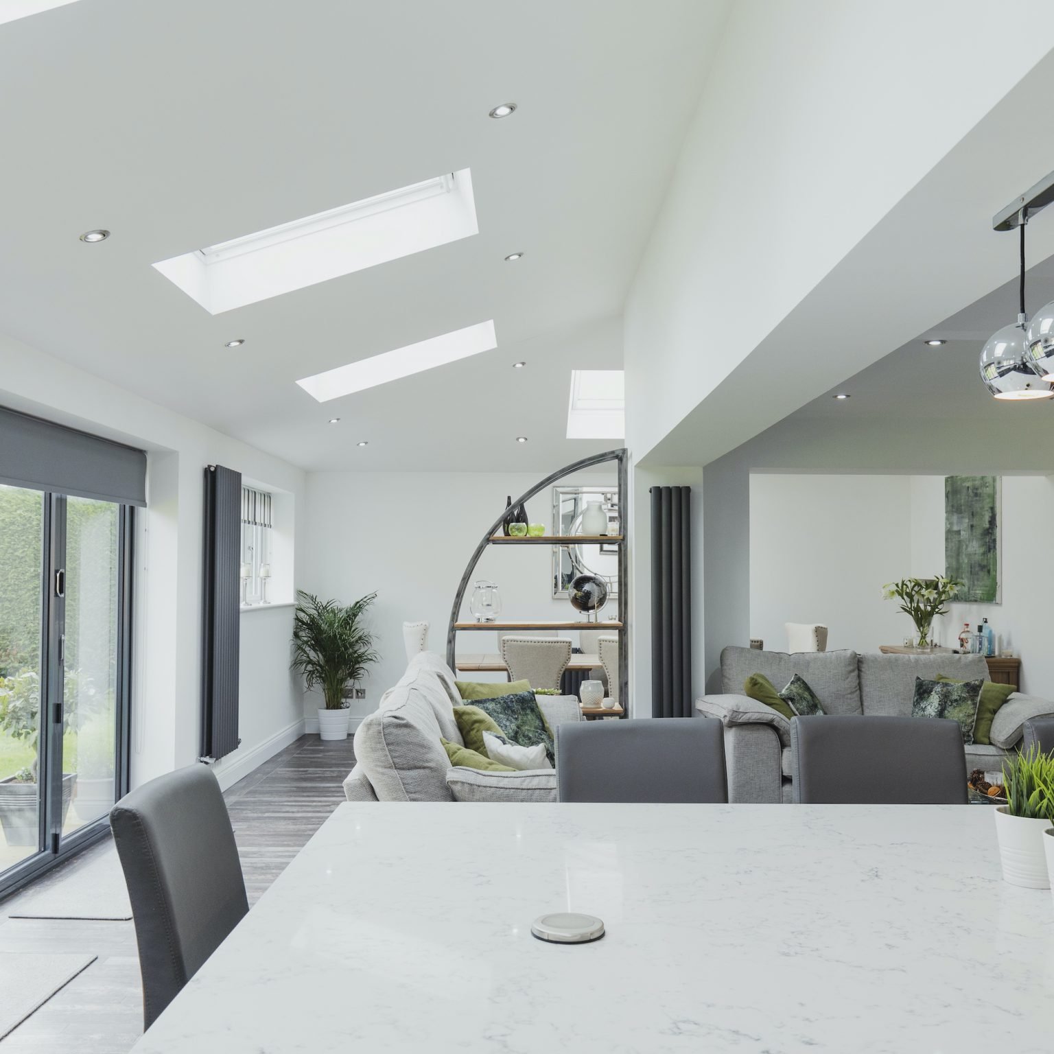 light grey origin ob72 in kitchen