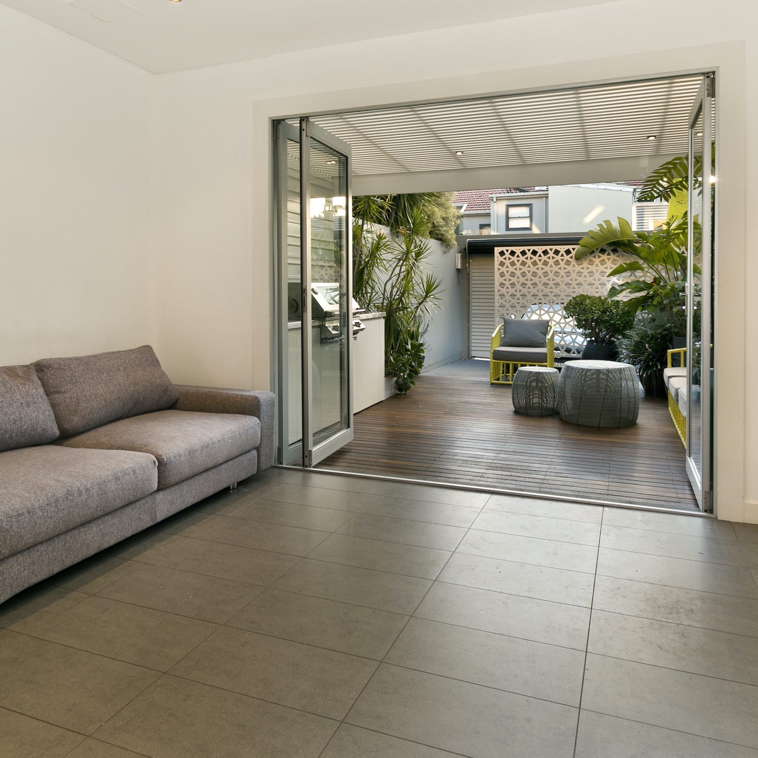 replacement ob49 bifolding doors in lounge
