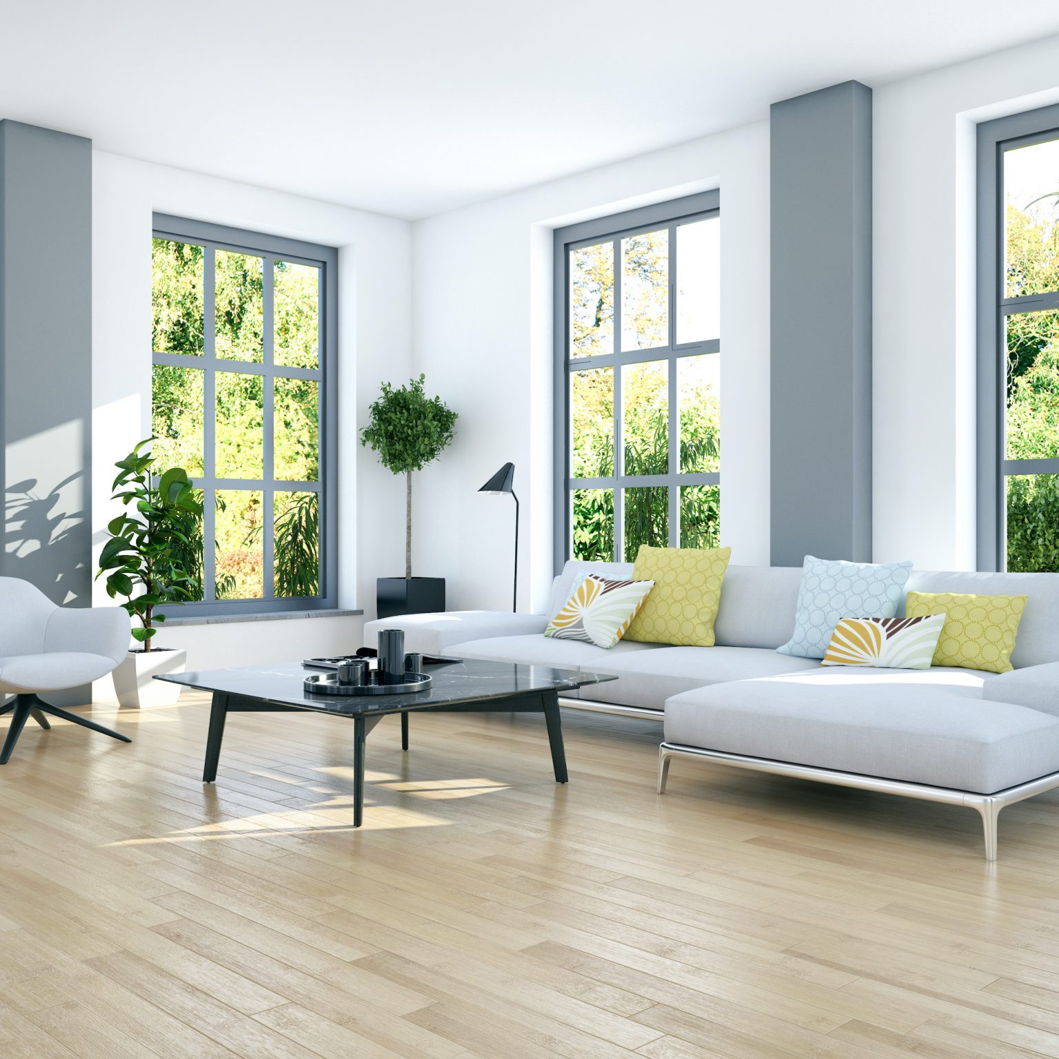 Steel Replacement Doors & Windows in grey