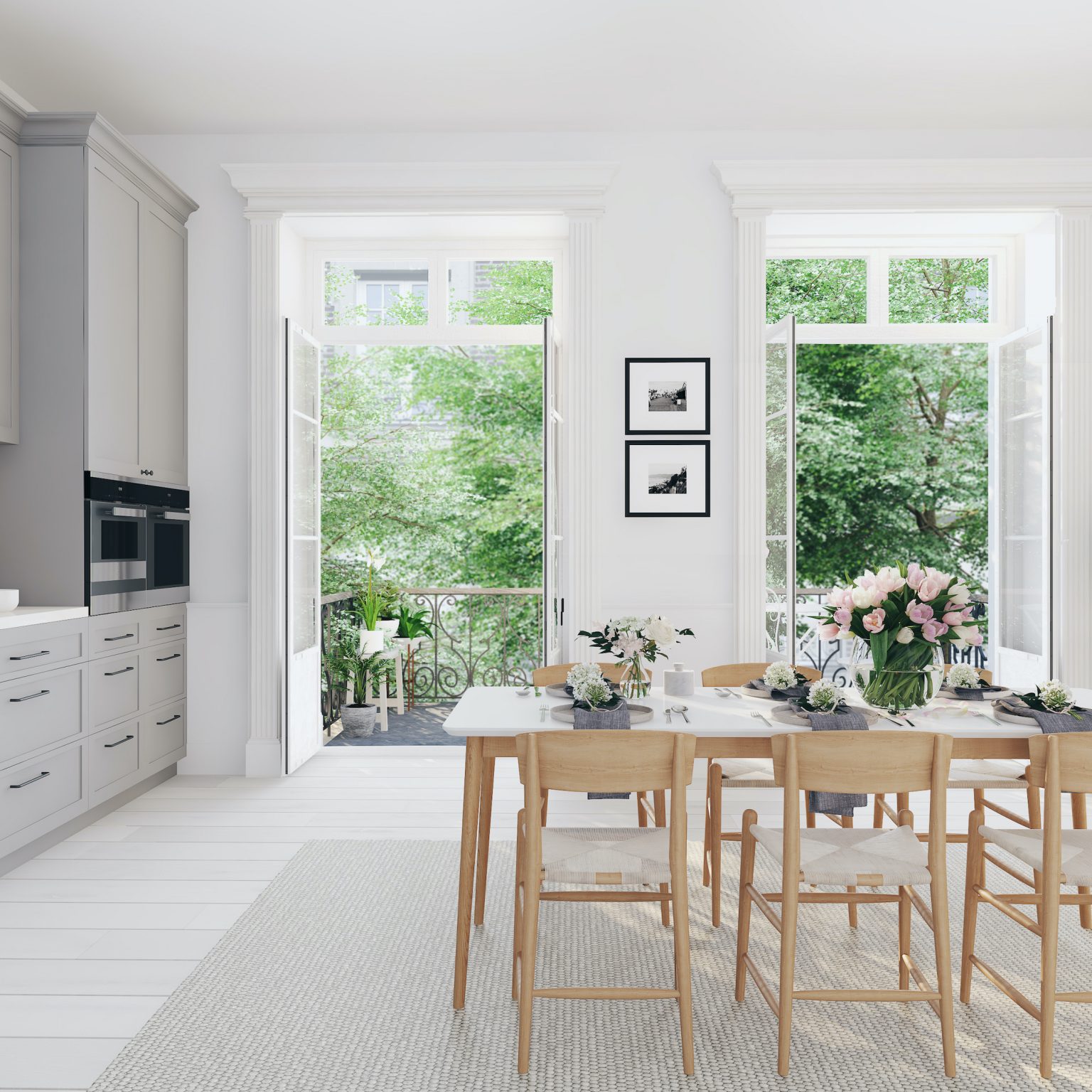 white Steel-Replacement Doors