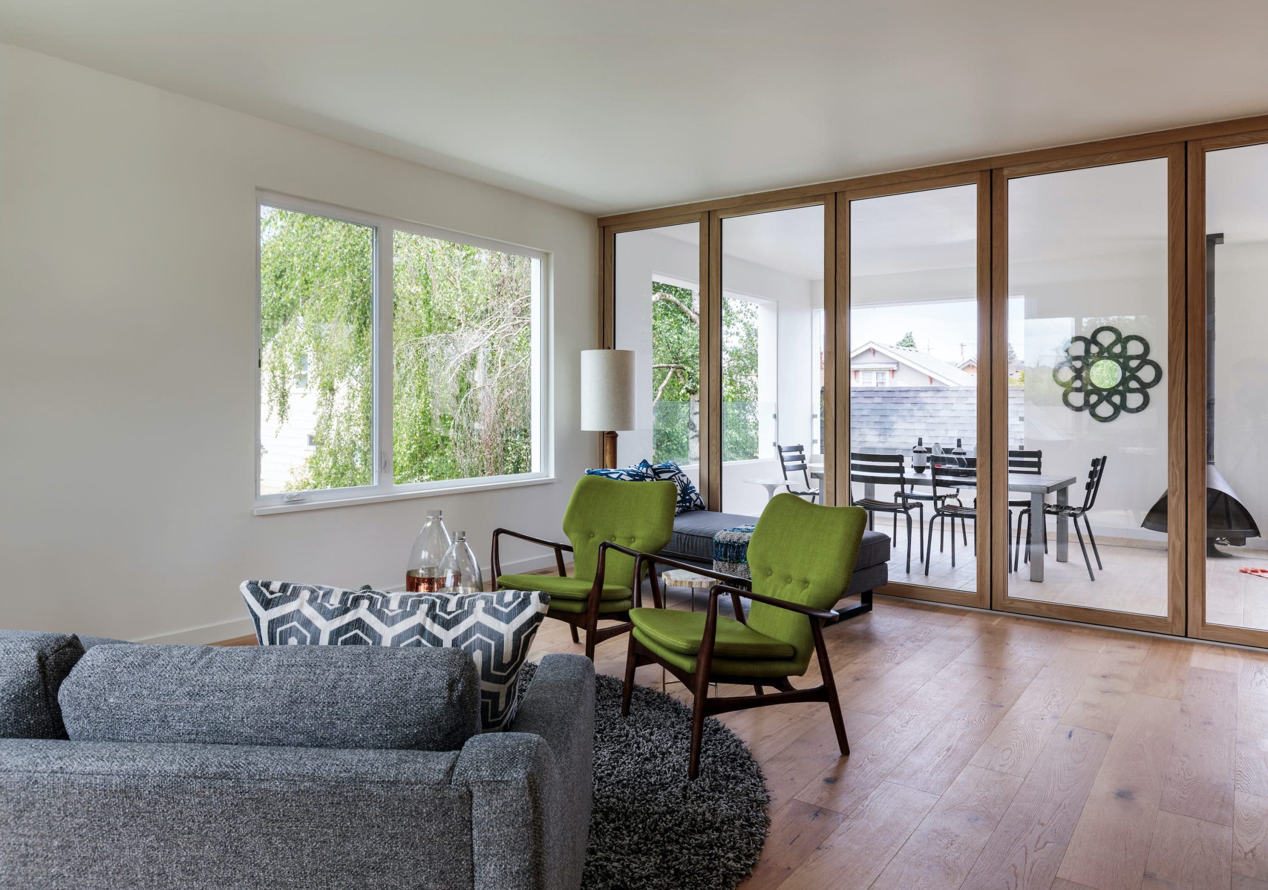 Dutemann doors and windows in a modern new house