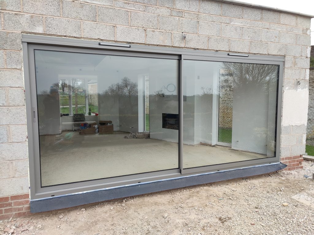 Slimline sliding doors in Rutland