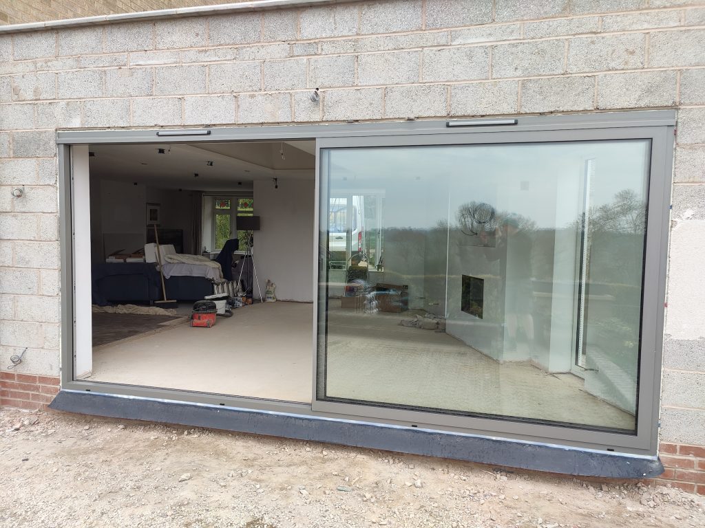 Slimline sliding doors in Rutland