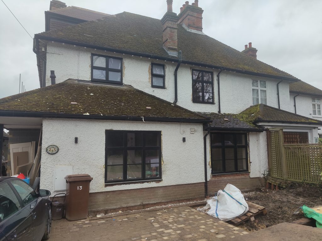 Steel-look windows in Hertfordshire