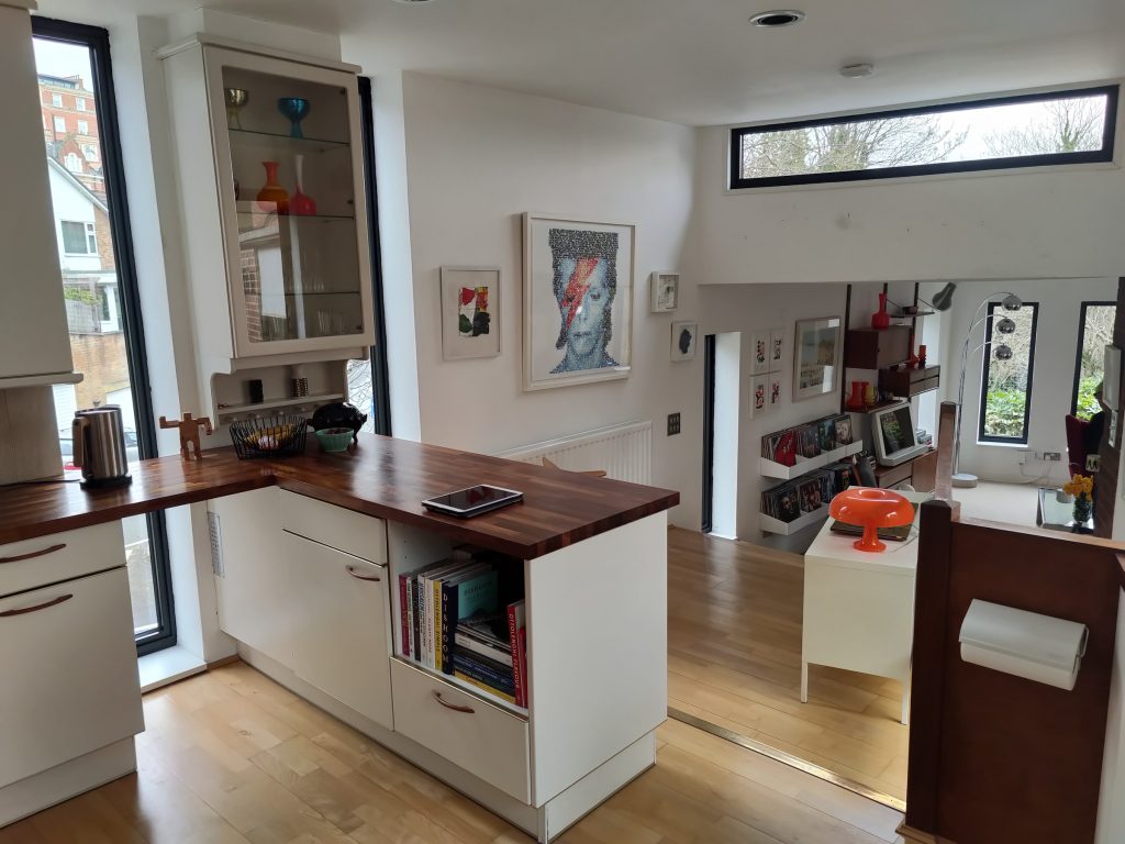 black Schuco aluminium windows in Nottingham