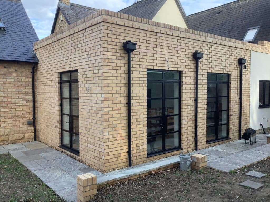 heritage style steel look doors in aluminium